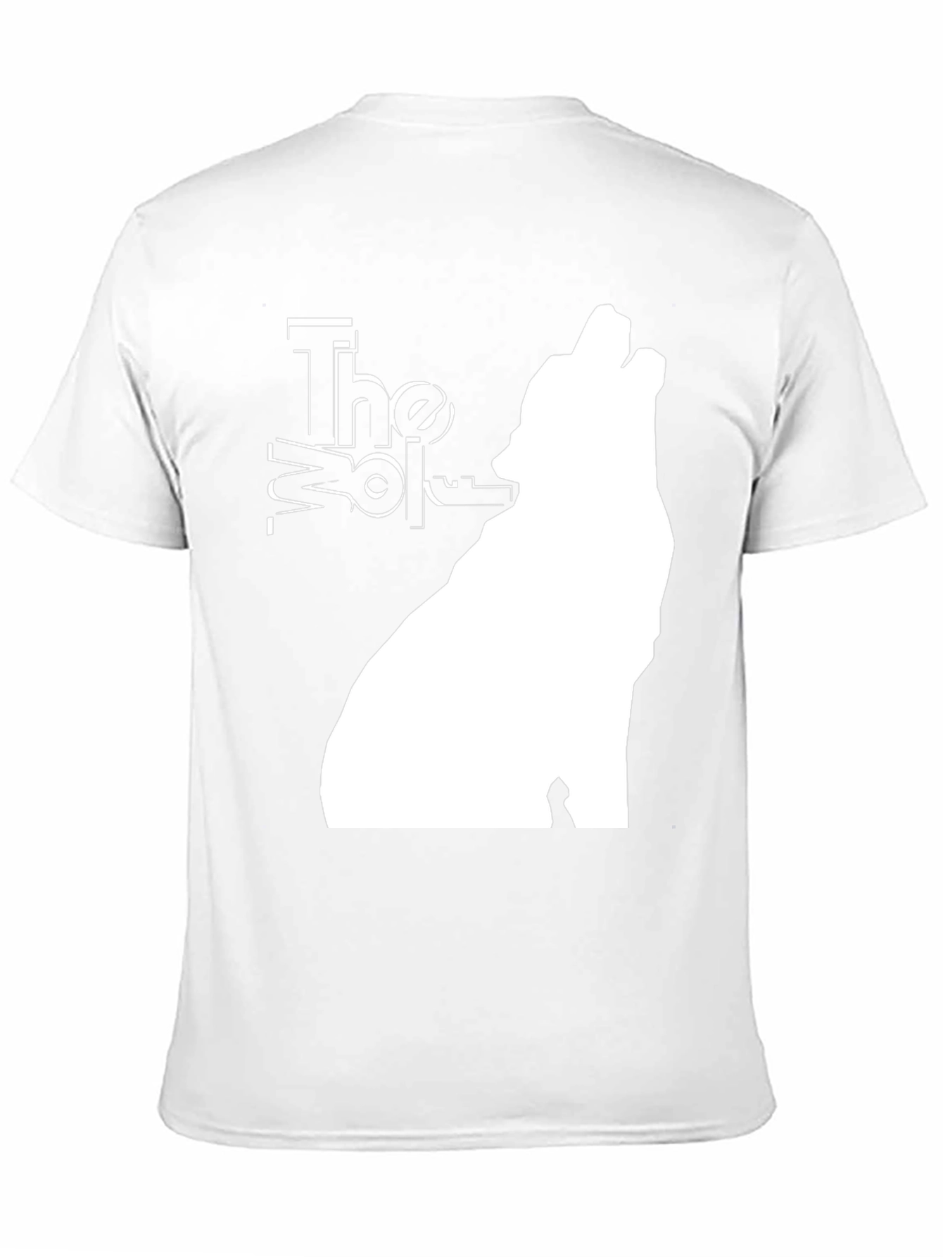 The Wolf Graphic T-Shirt - Black Tee