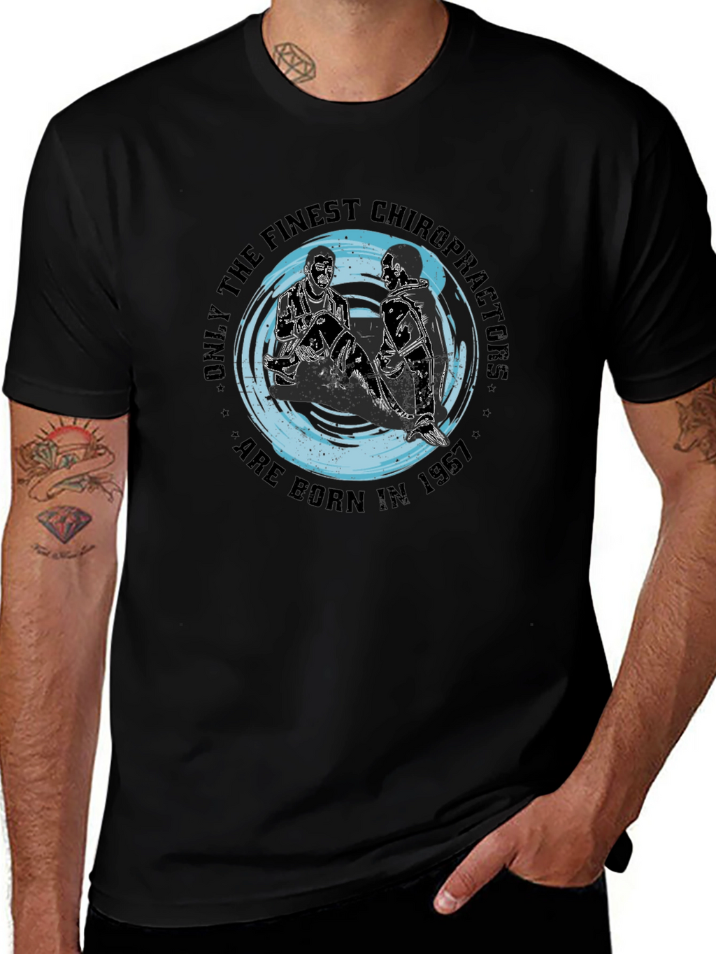 Chiropractor Birthday T-Shirt - Born in 1967