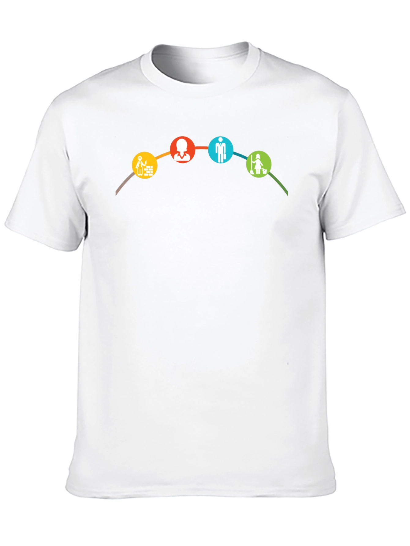 Career Path T-Shirt - Black Cotton Tee