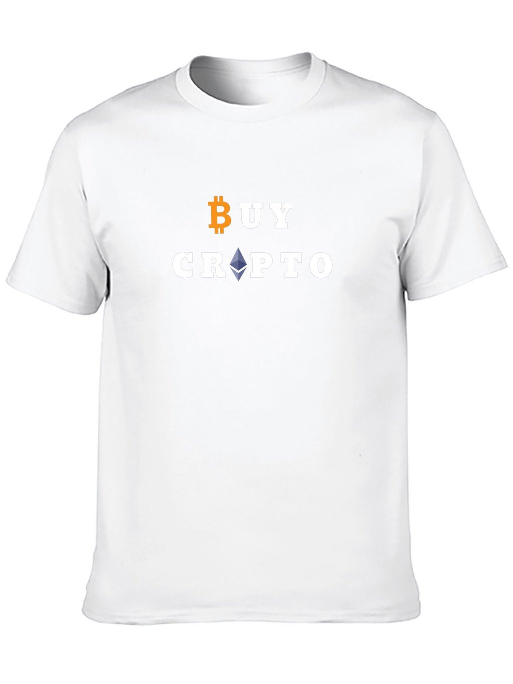 Buy Crypto T-Shirt - Bitcoin & Ethereum