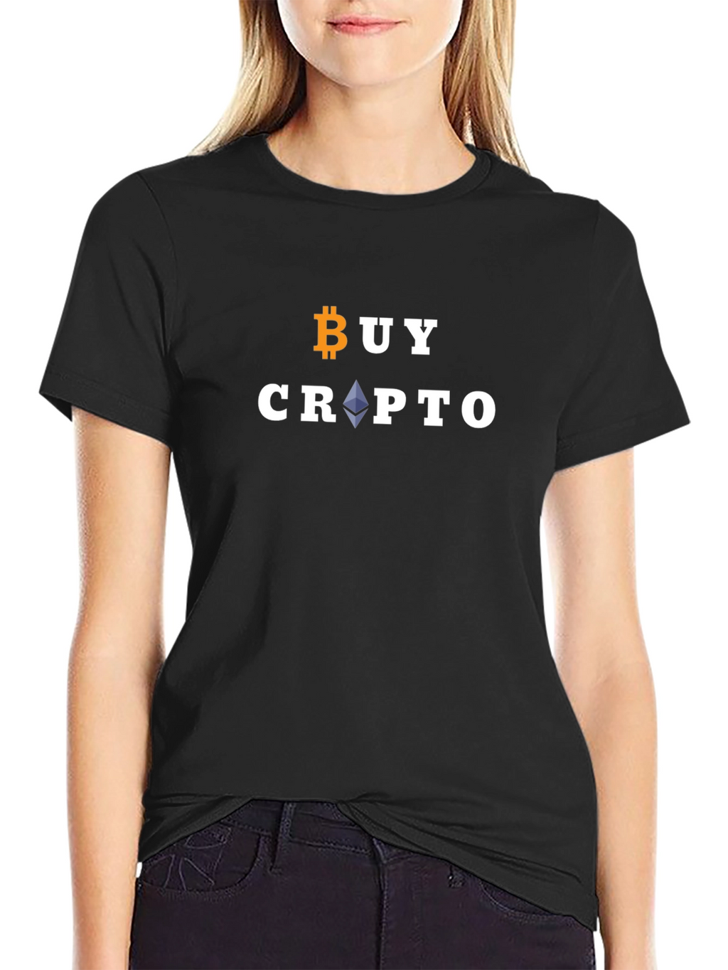 Buy Crypto T-Shirt - Bitcoin & Ethereum