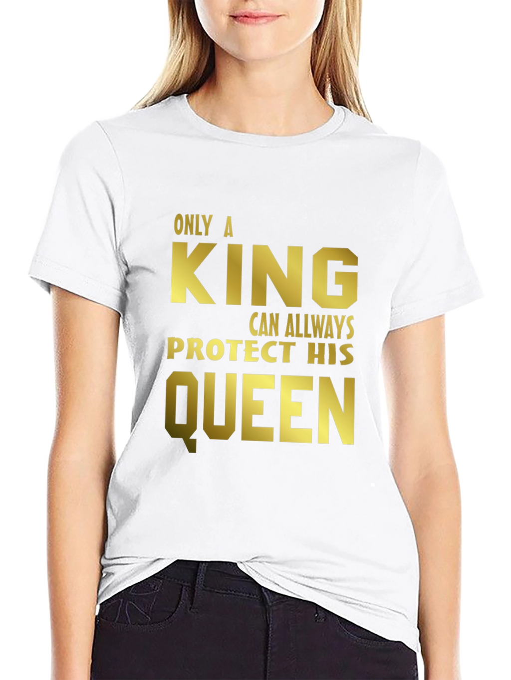 King Protects Queen Graphic Tee