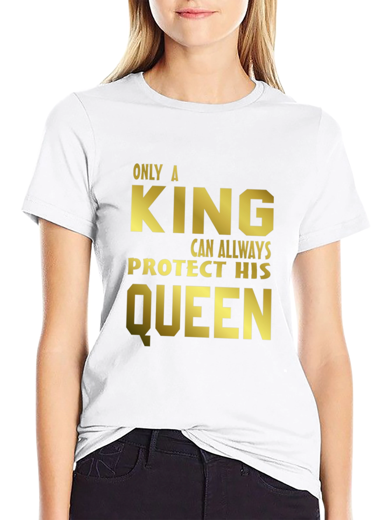 King Protects Queen Graphic Tee