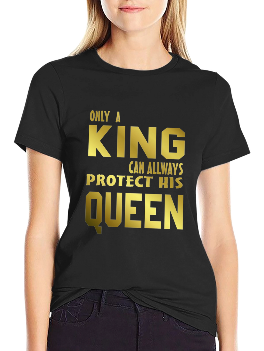King Protects Queen Graphic Tee