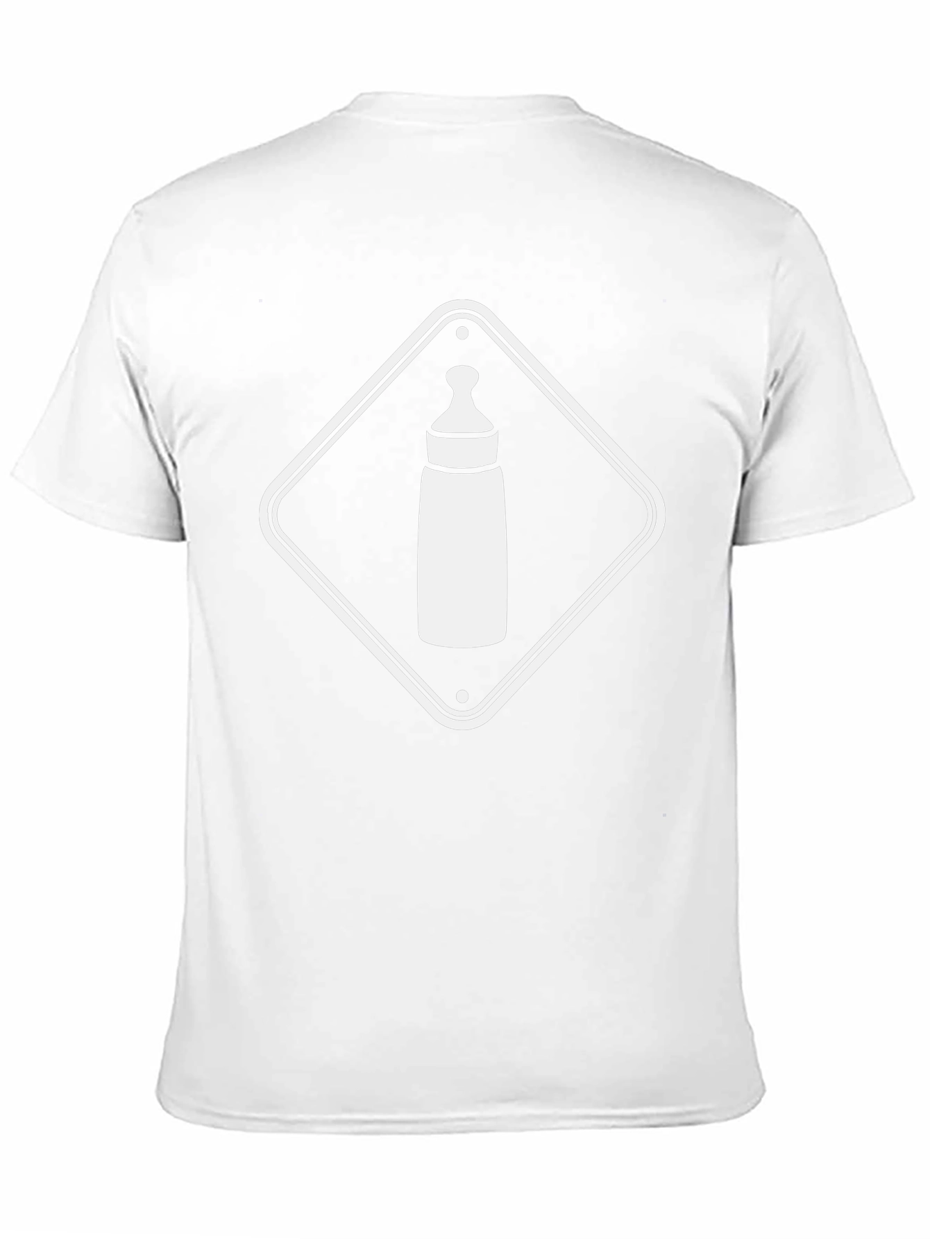 Baby Bottle Warning T-Shirt - New Parent Gift