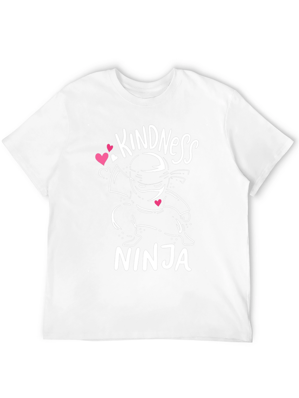 Kindness Ninja Black Graphic Tee