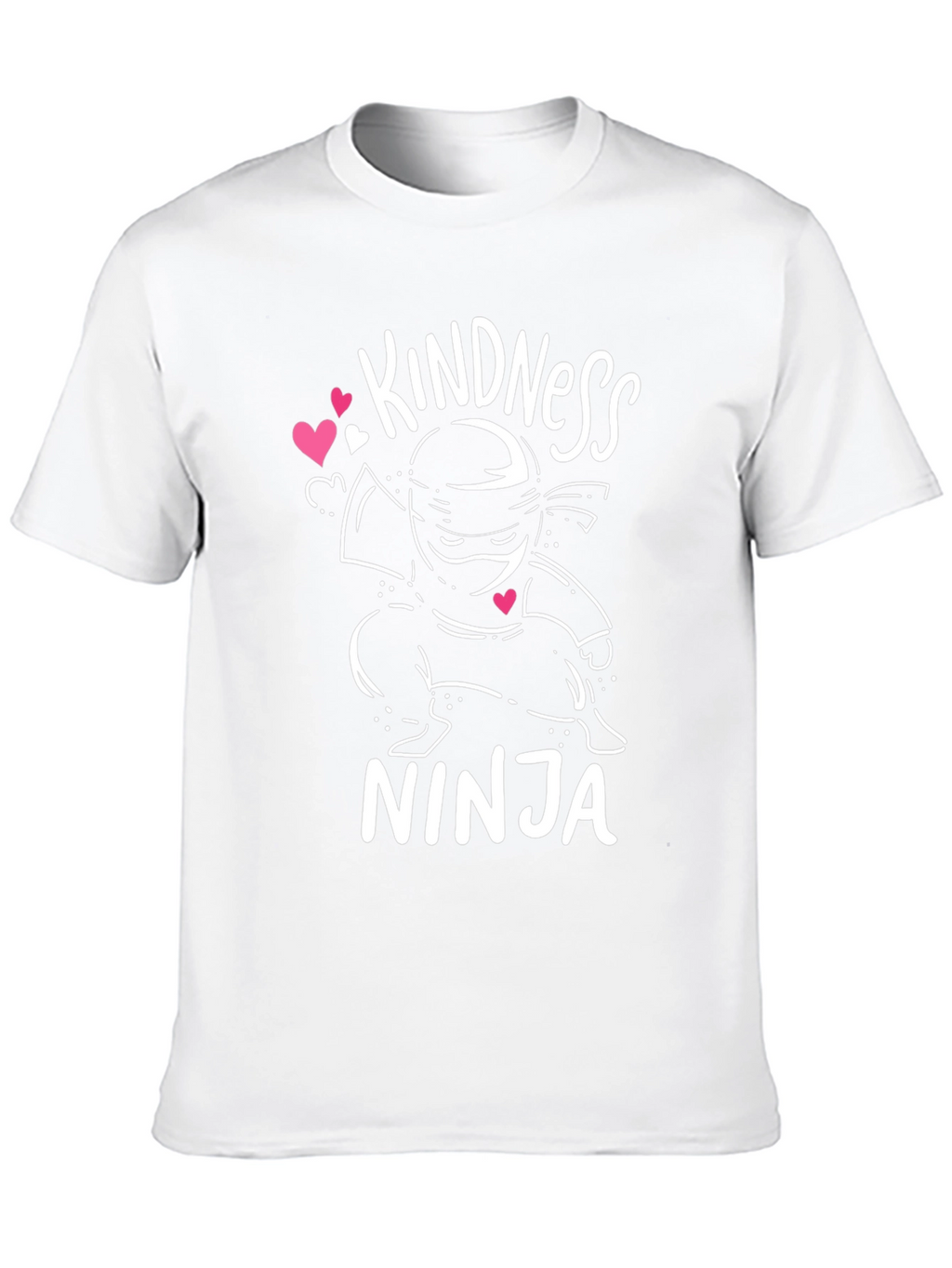 Kindness Ninja Black Graphic Tee