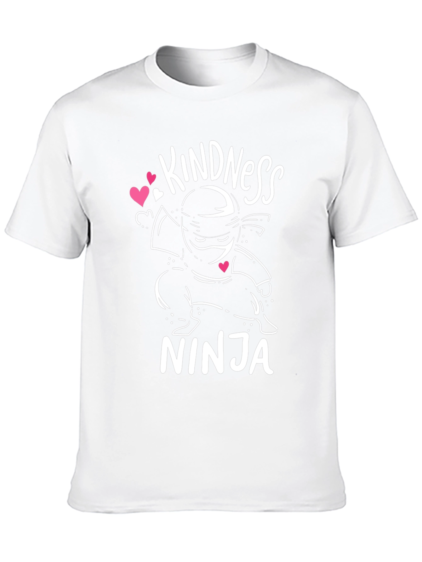 Kindness Ninja Black Graphic Tee