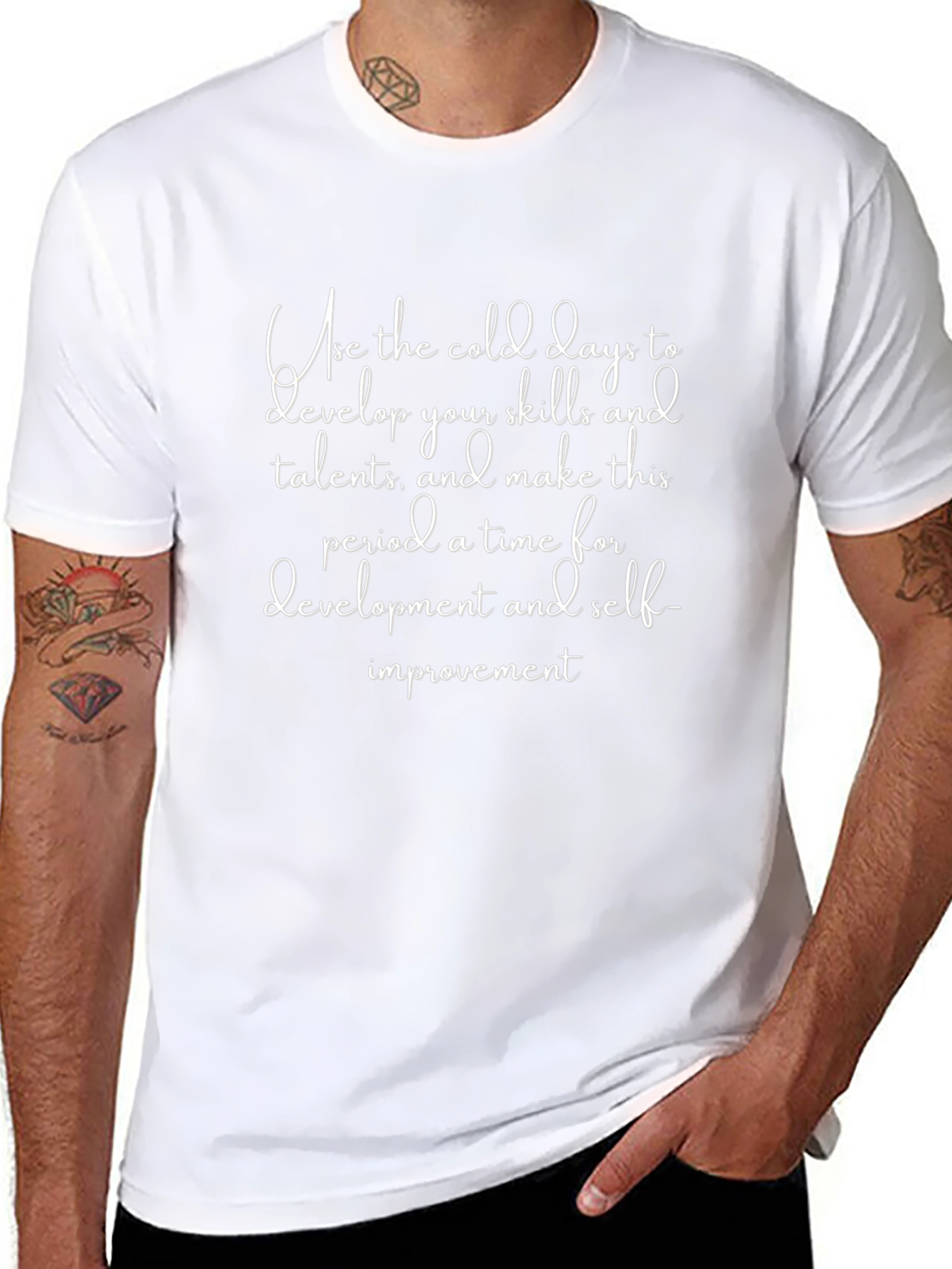 Inspirational Cold Days T-Shirt