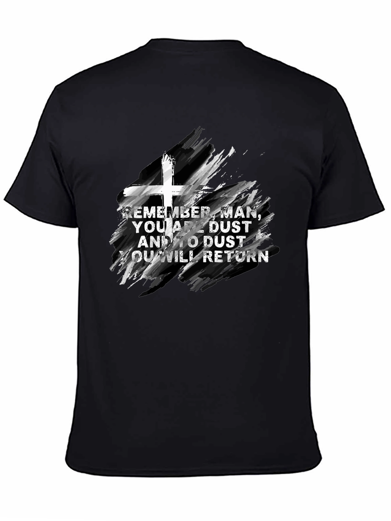 Remember Man T-Shirt - Dust Cross Design