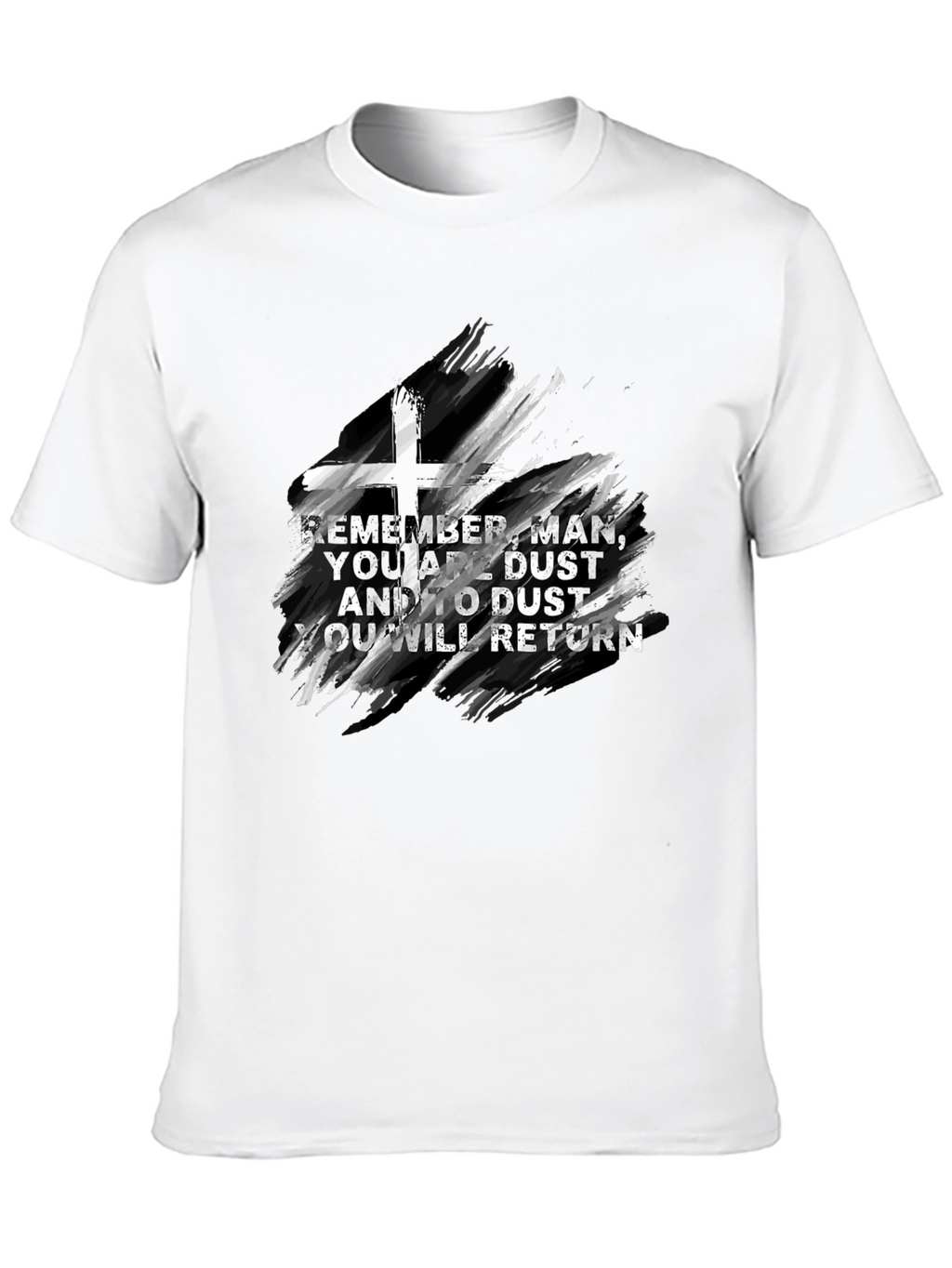 Remember Man T-Shirt - Dust Cross Design