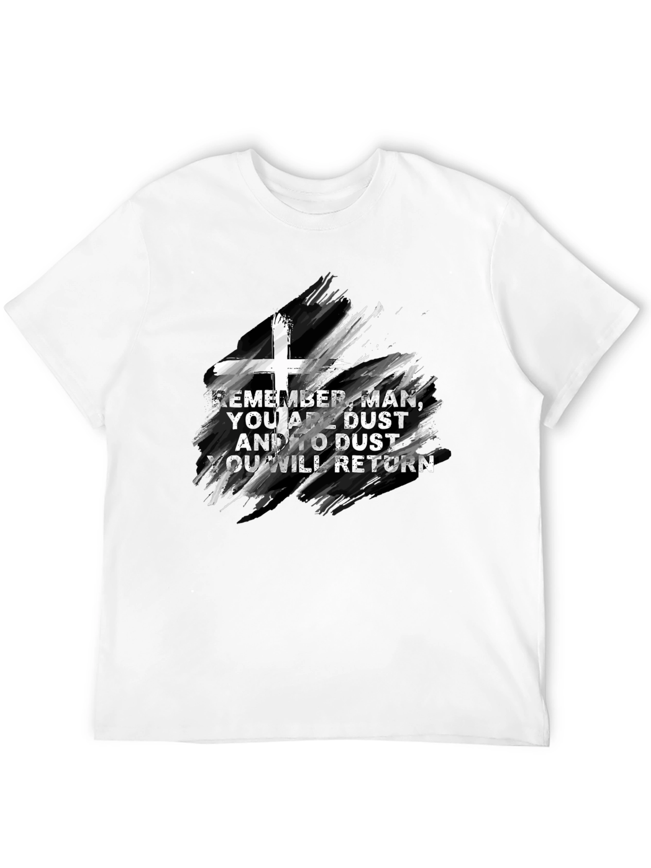 Remember Man T-Shirt - Dust Cross Design