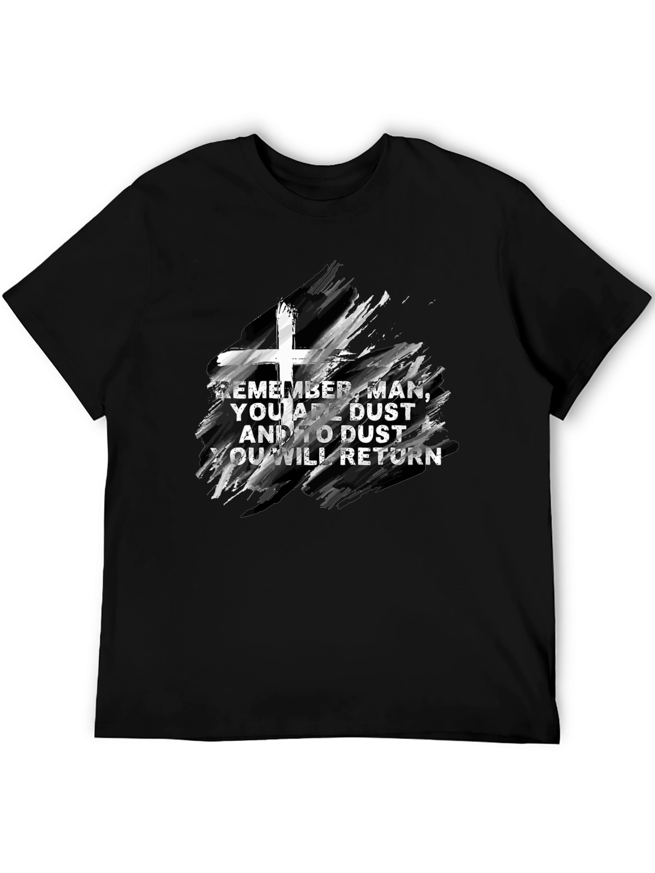 Remember Man T-Shirt - Dust Cross Design