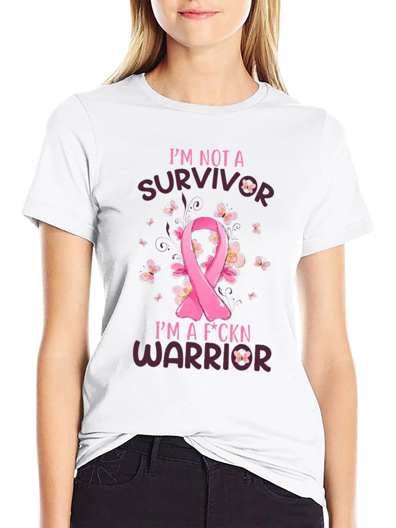 Breast Cancer Awareness Warrior T-Shirt