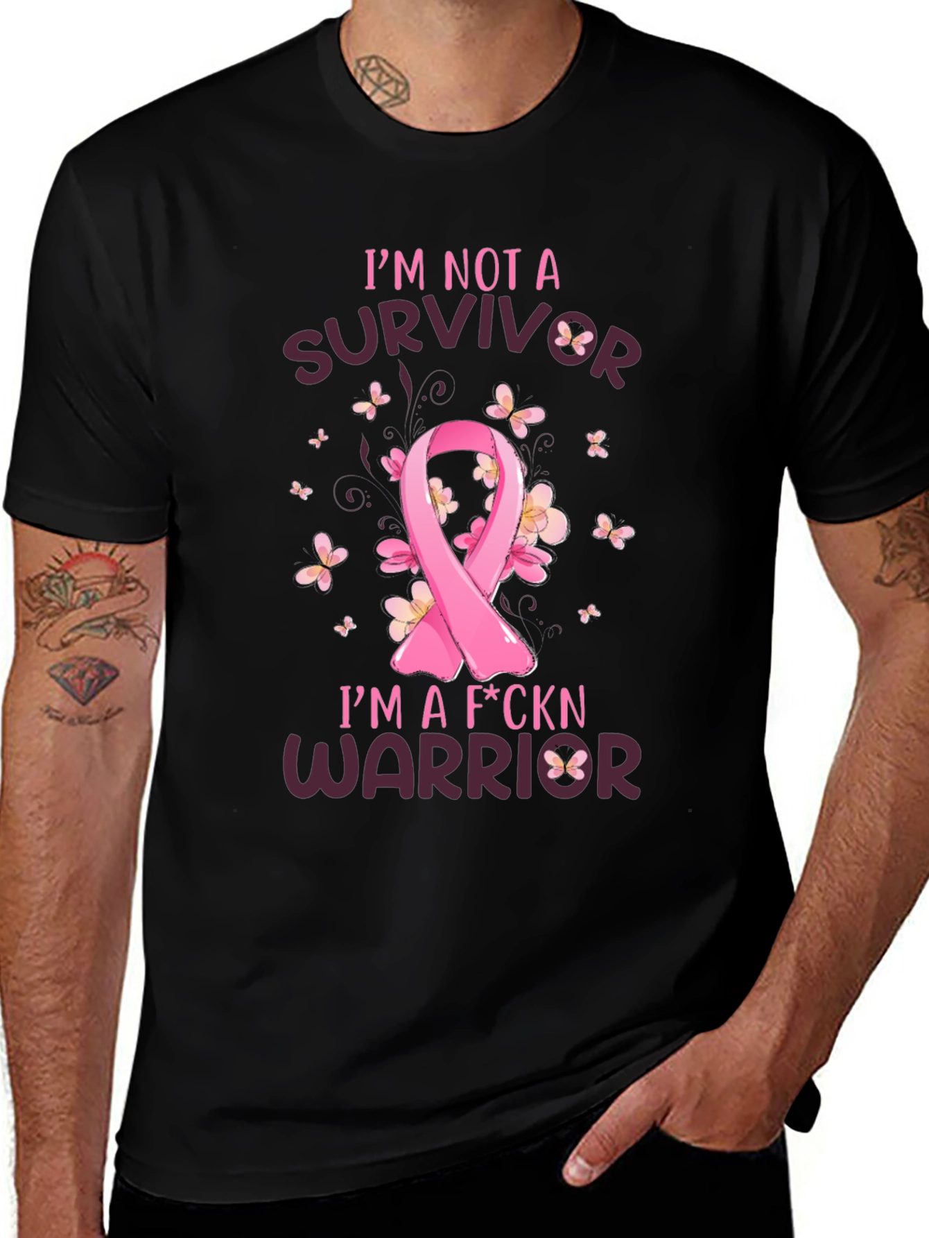 Breast Cancer Awareness Warrior T-Shirt
