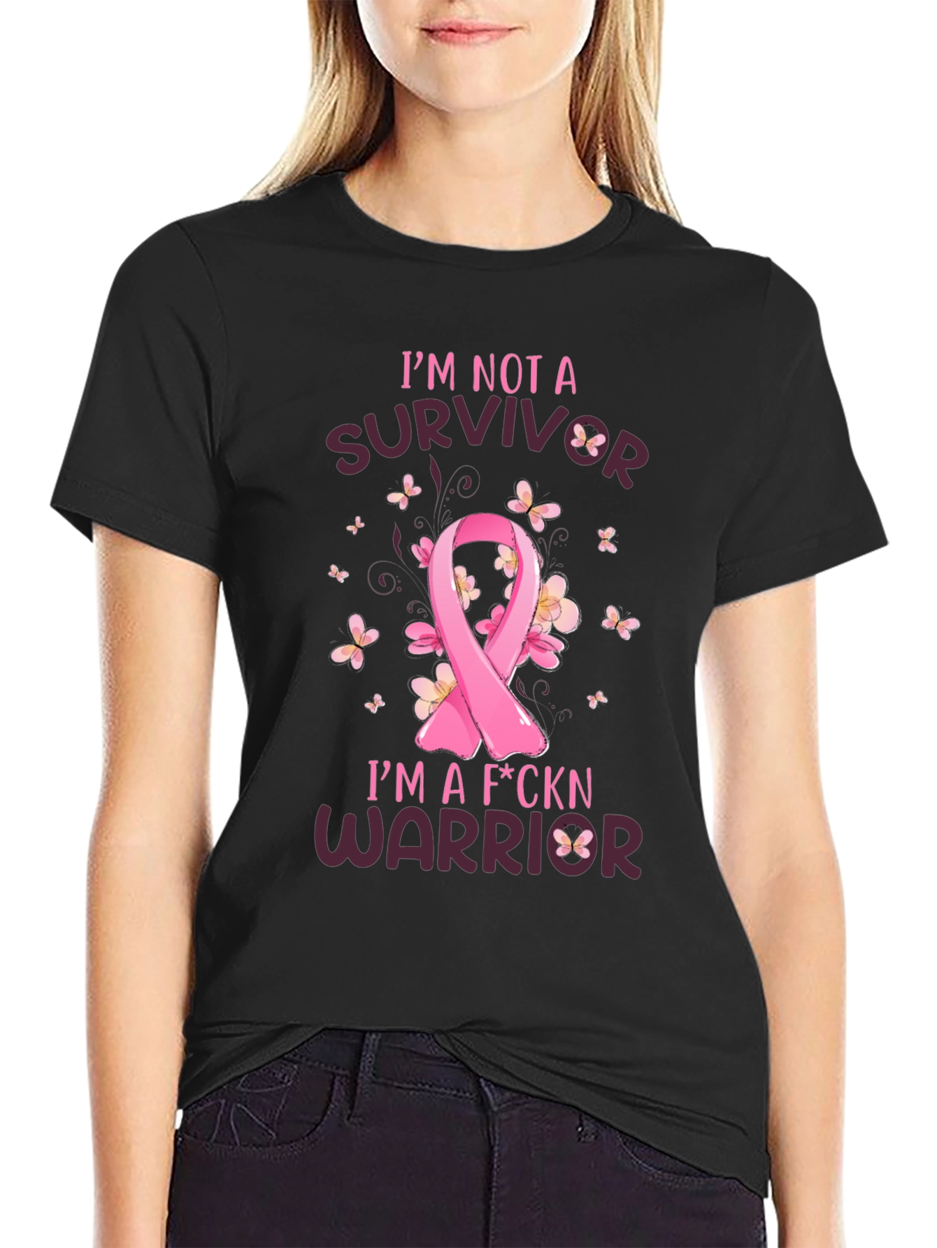 Breast Cancer Awareness Warrior T-Shirt