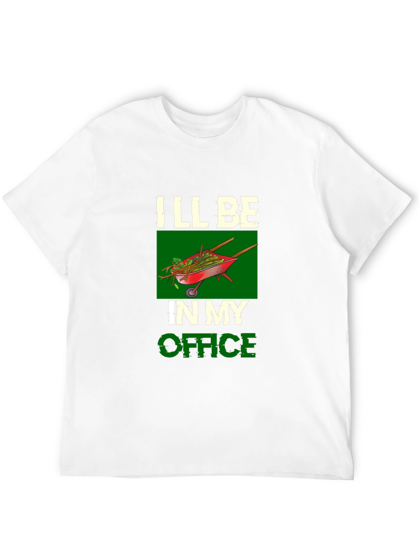 Gardeners Office T-Shirt - Wheelbarrow Graphic Tee