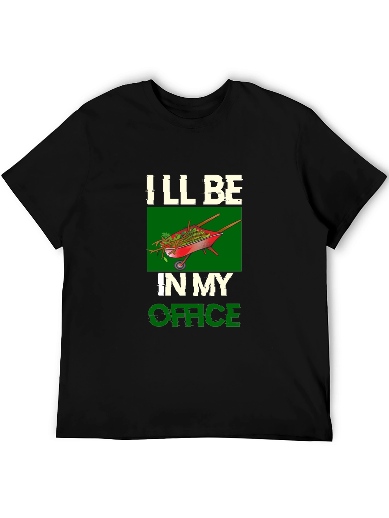 Gardeners Office T-Shirt - Wheelbarrow Graphic Tee