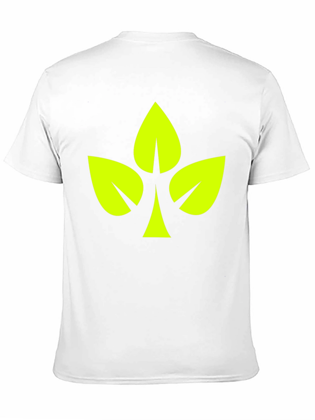 Leaf Clover Graphic Black T-Shirt