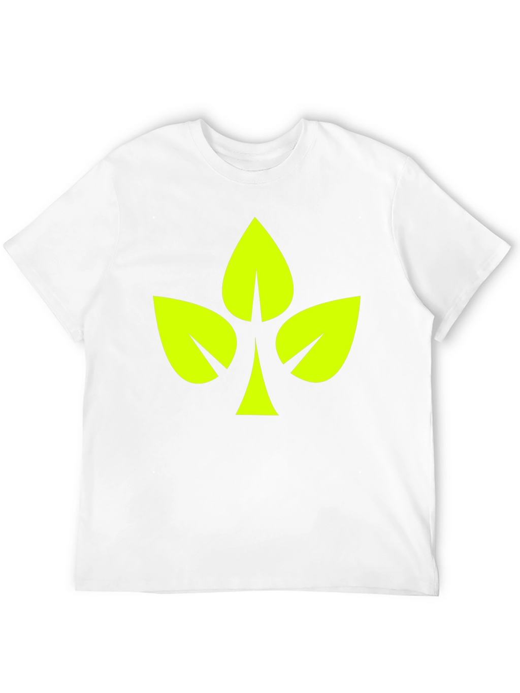 Leaf Clover Graphic Black T-Shirt
