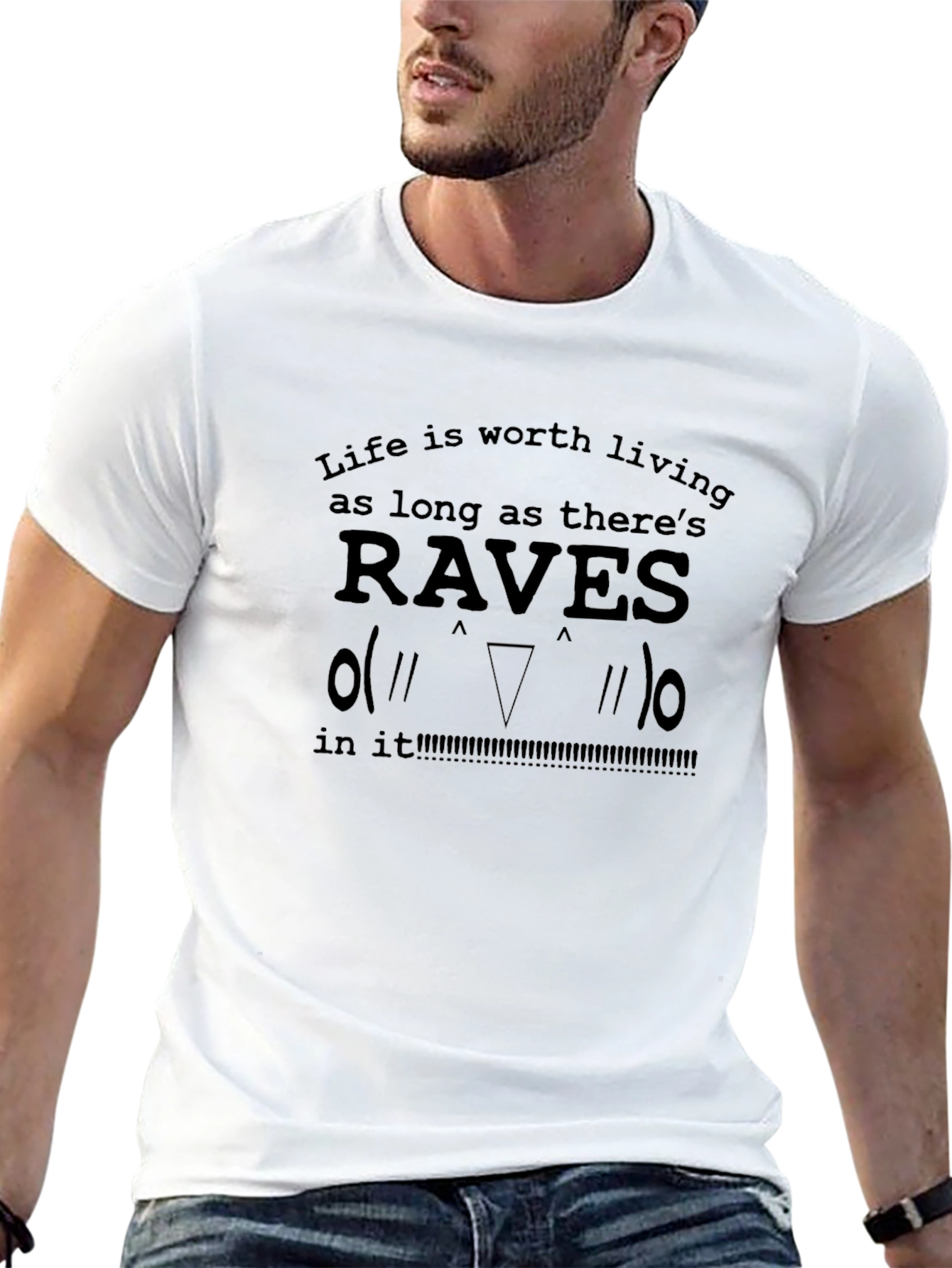 Raves Life T-Shirt - EDM Music Festival Apparel