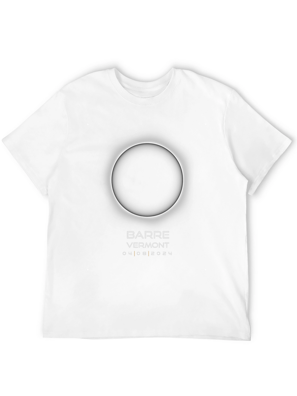 Barre Vermont Solar Eclipse 2024 T-Shirt