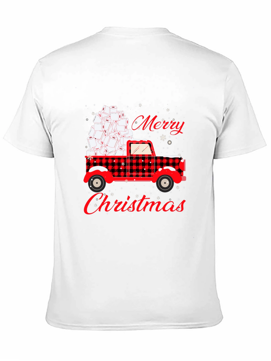 Merry Christmas Toilet Paper Truck Tee