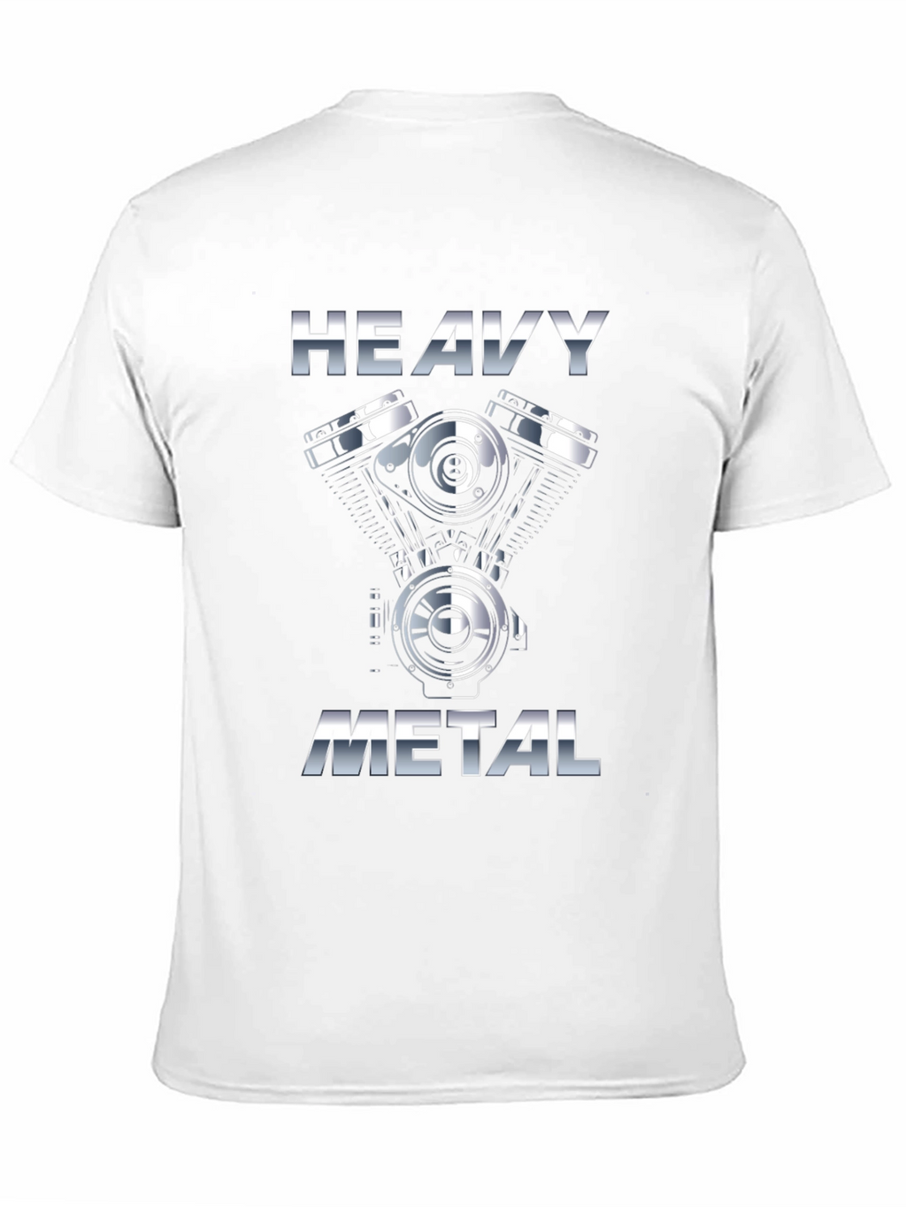 Heavy Metal Engine Graphic T-Shirt