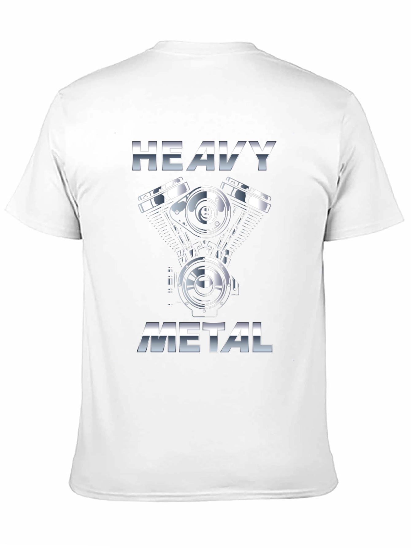 Heavy Metal Engine Graphic T-Shirt