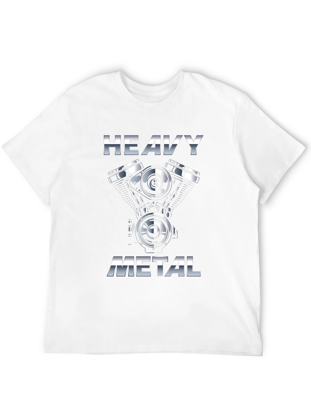 Heavy Metal Engine Graphic T-Shirt