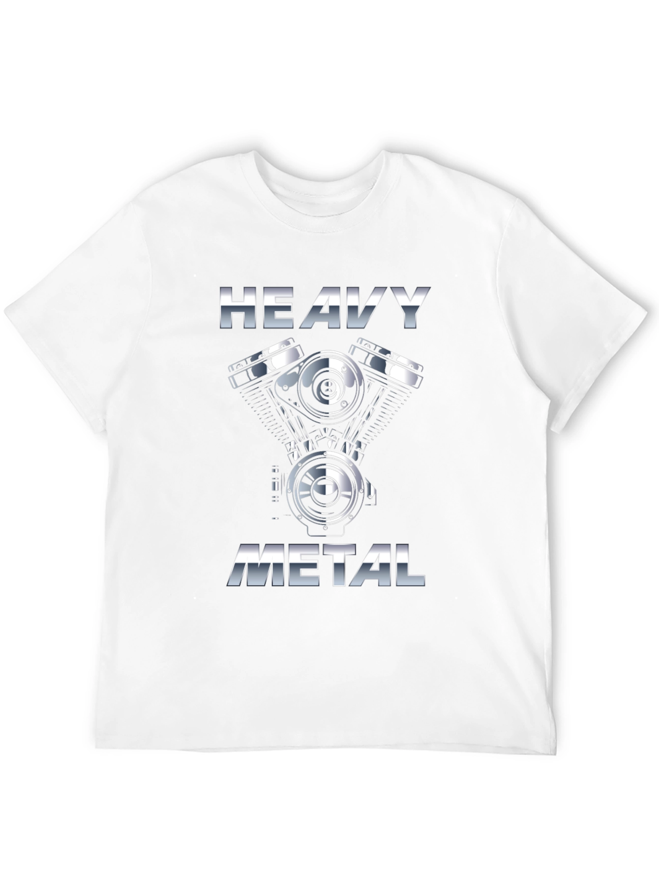 Heavy Metal Engine Graphic T-Shirt