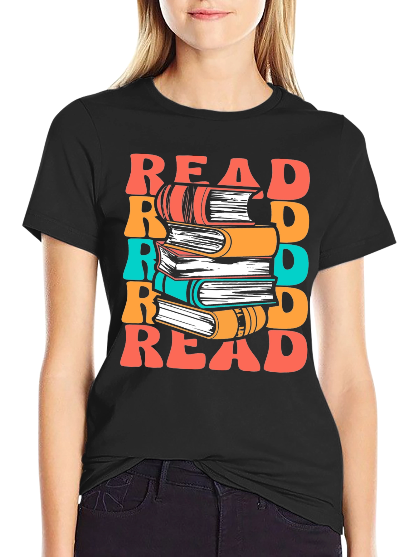 Read Books Graphic Tee - Book Lover Shirt