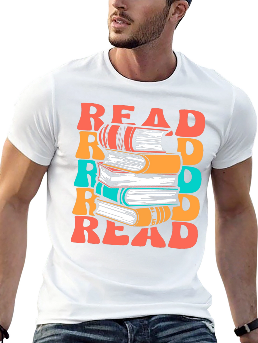 Read Books Graphic Tee - Book Lover Shirt