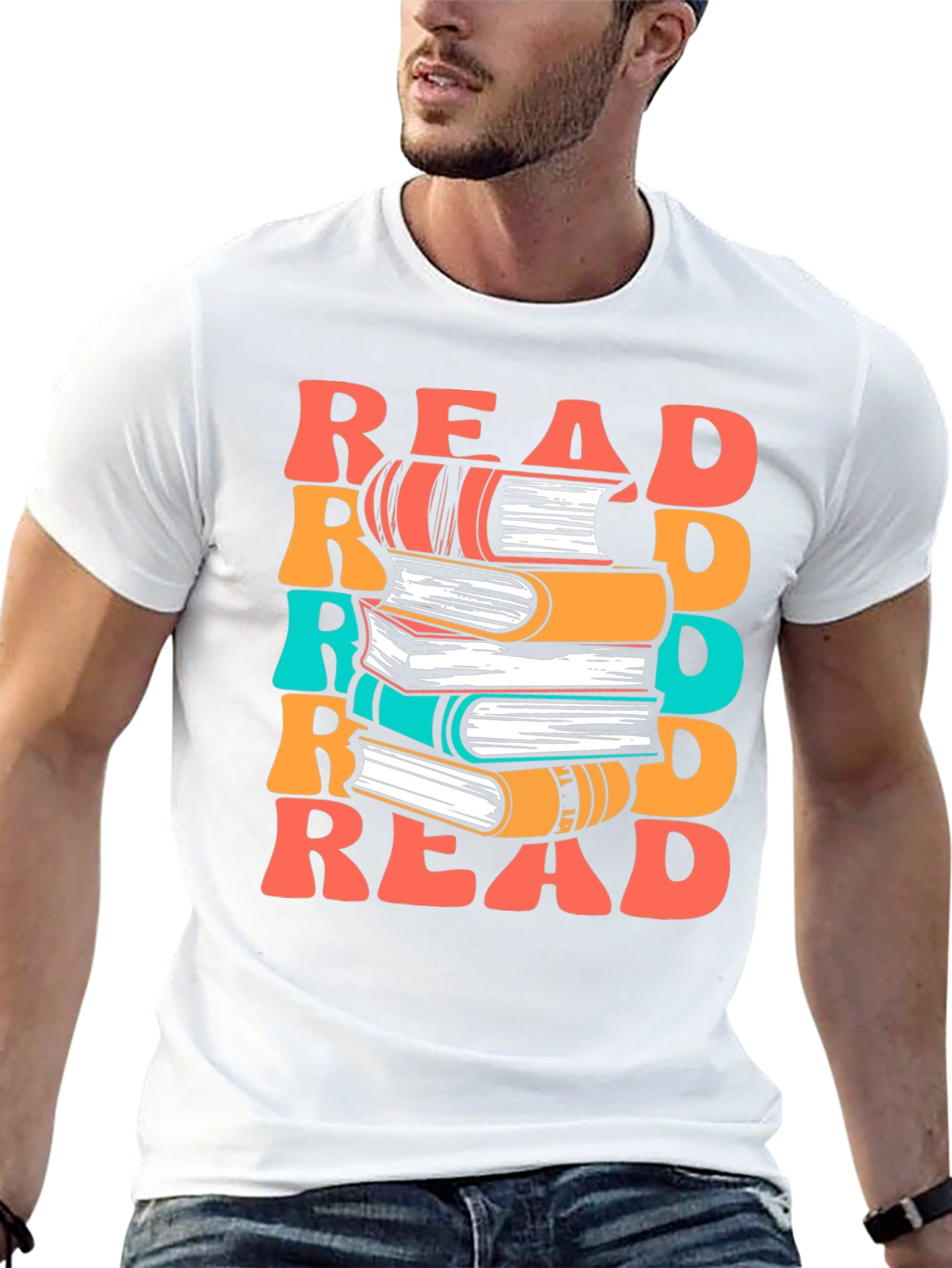 Read Books Graphic Tee - Book Lover Shirt