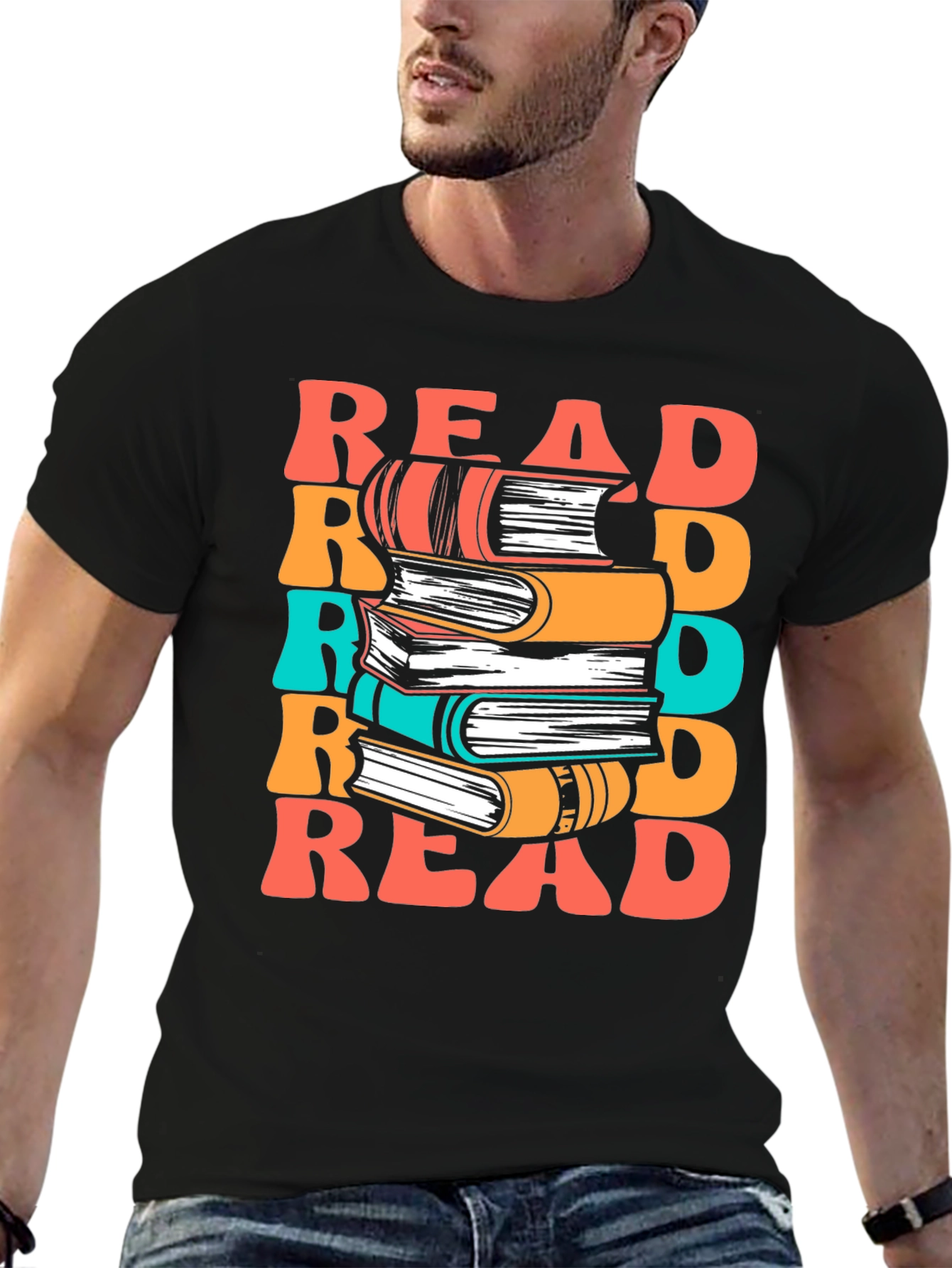Read Books Graphic Tee - Book Lover Shirt