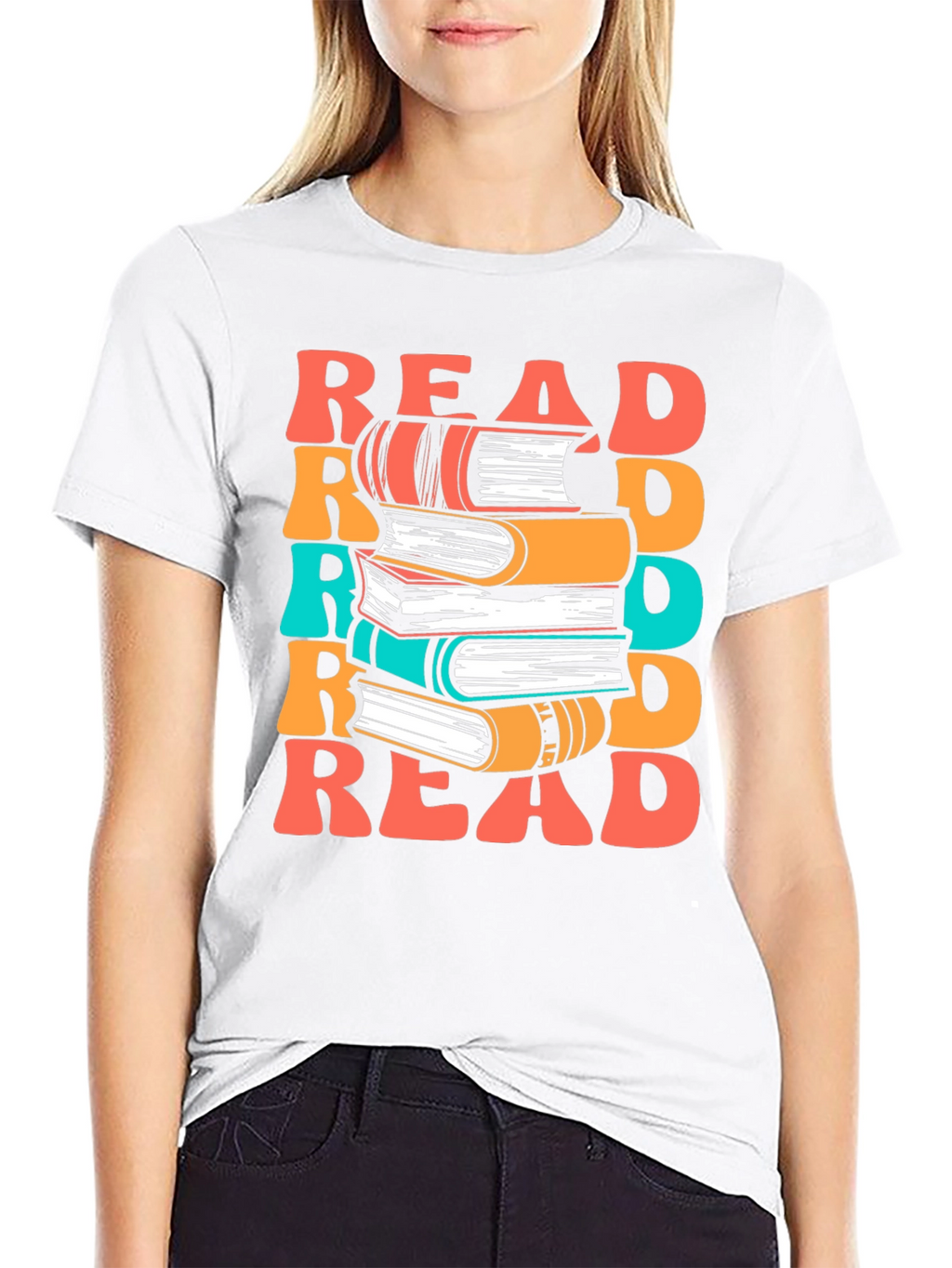 Read Books Graphic Tee - Book Lover Shirt