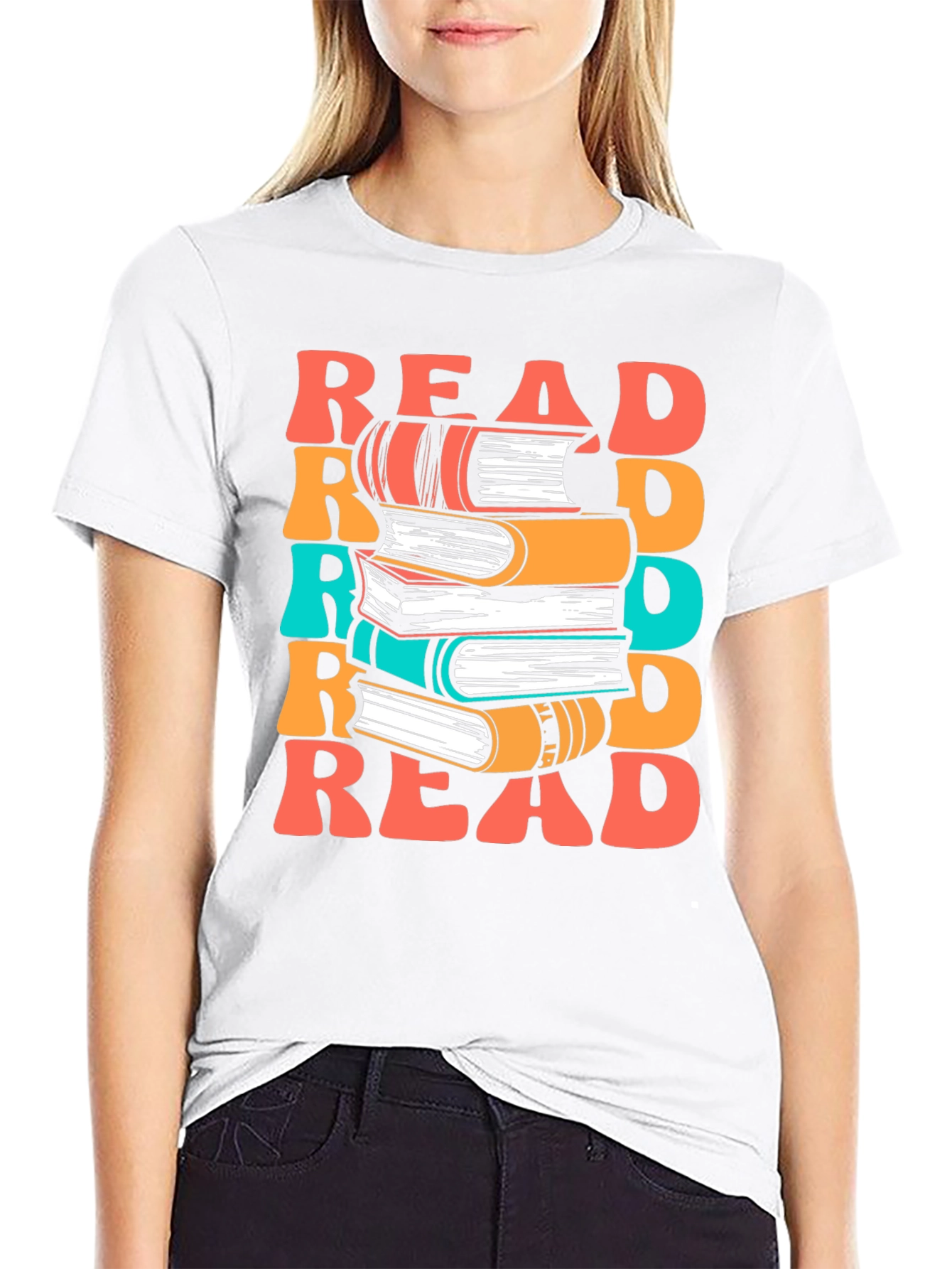 Read Books Graphic Tee - Book Lover Shirt