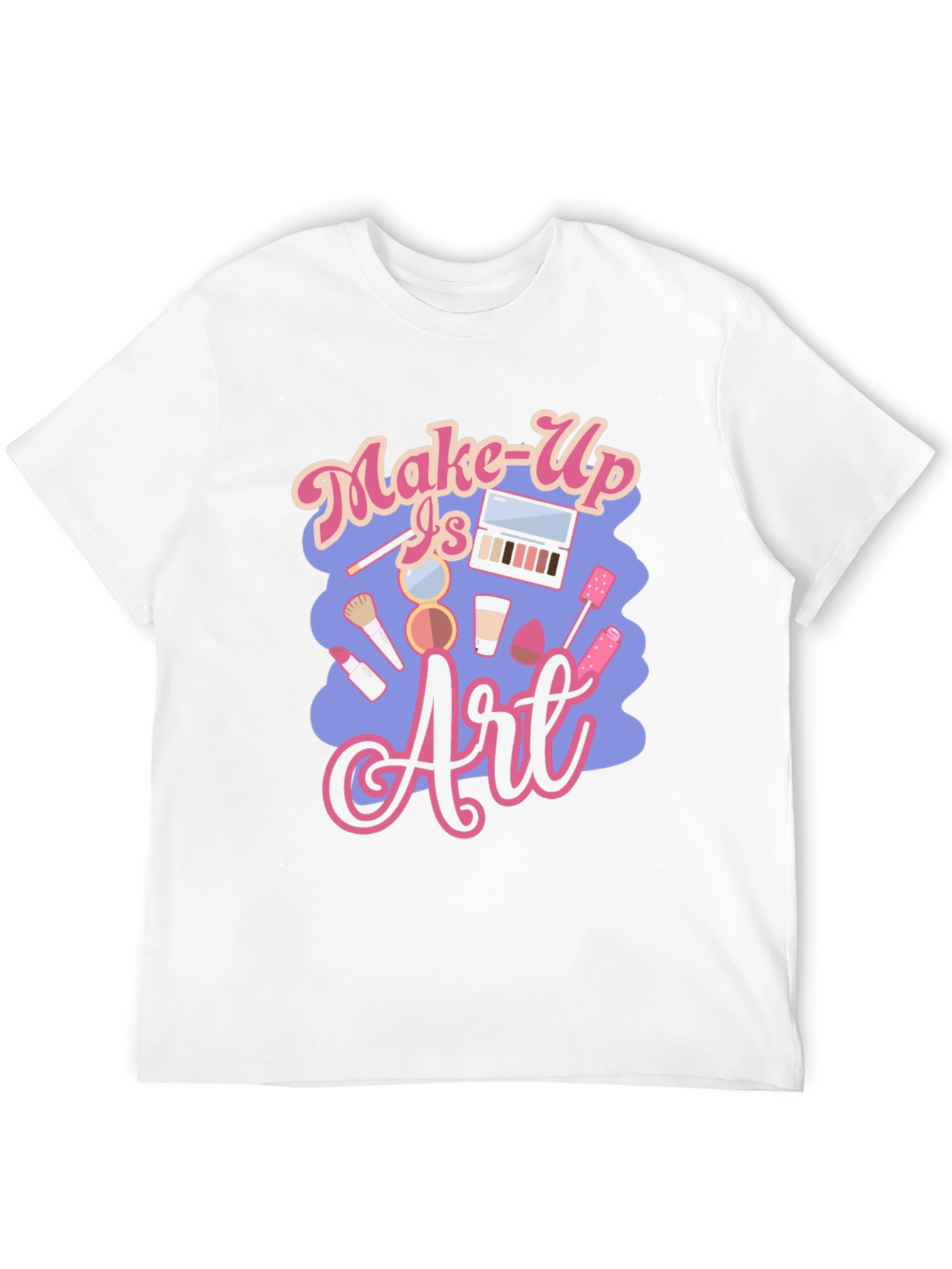 Make-Up Is Art Black T-Shirt