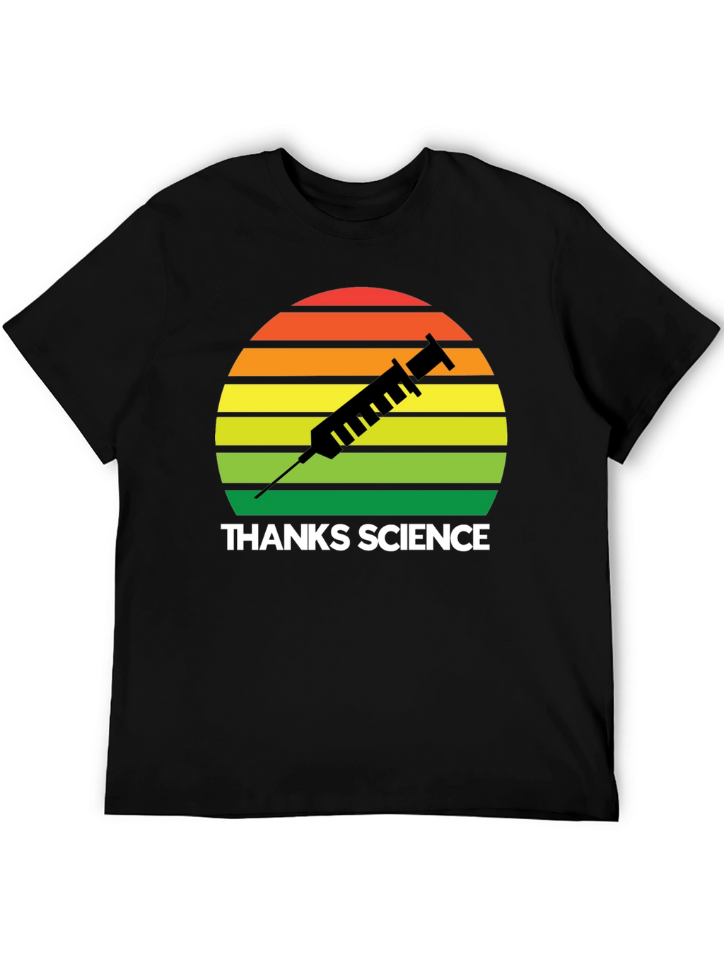 Thanks Science T-Shirt - Vaccine Graphic Tee