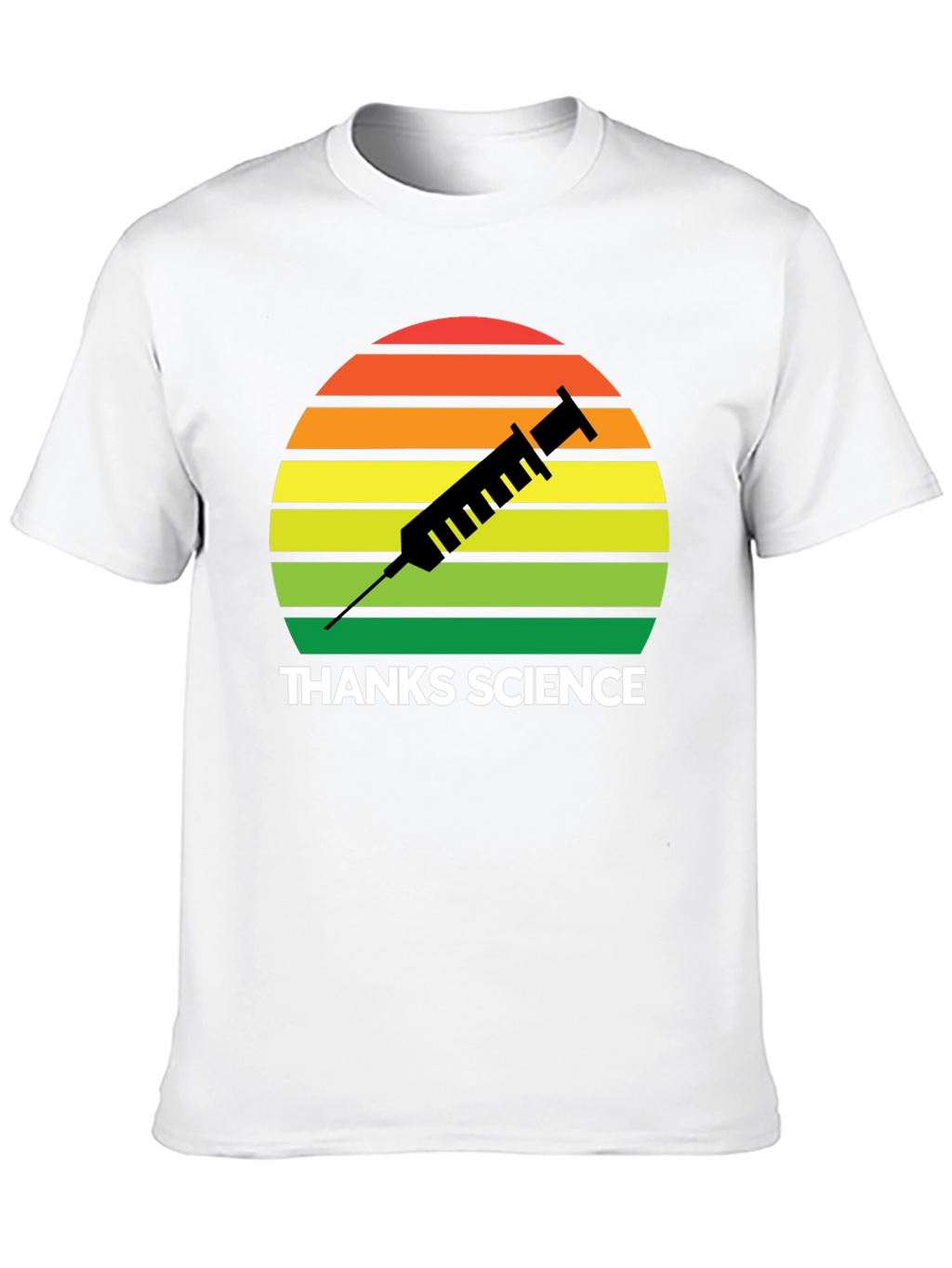 Thanks Science T-Shirt - Vaccine Graphic Tee