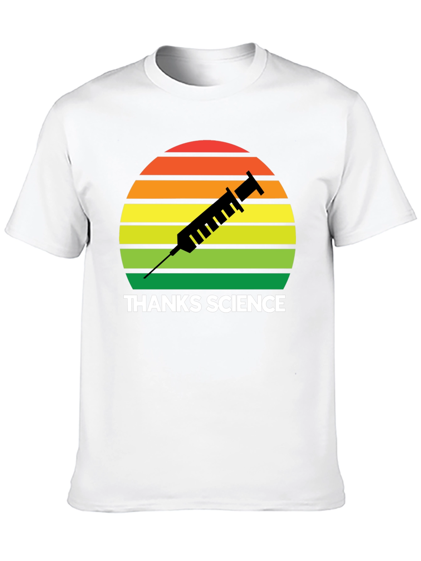 Thanks Science T-Shirt - Vaccine Graphic Tee