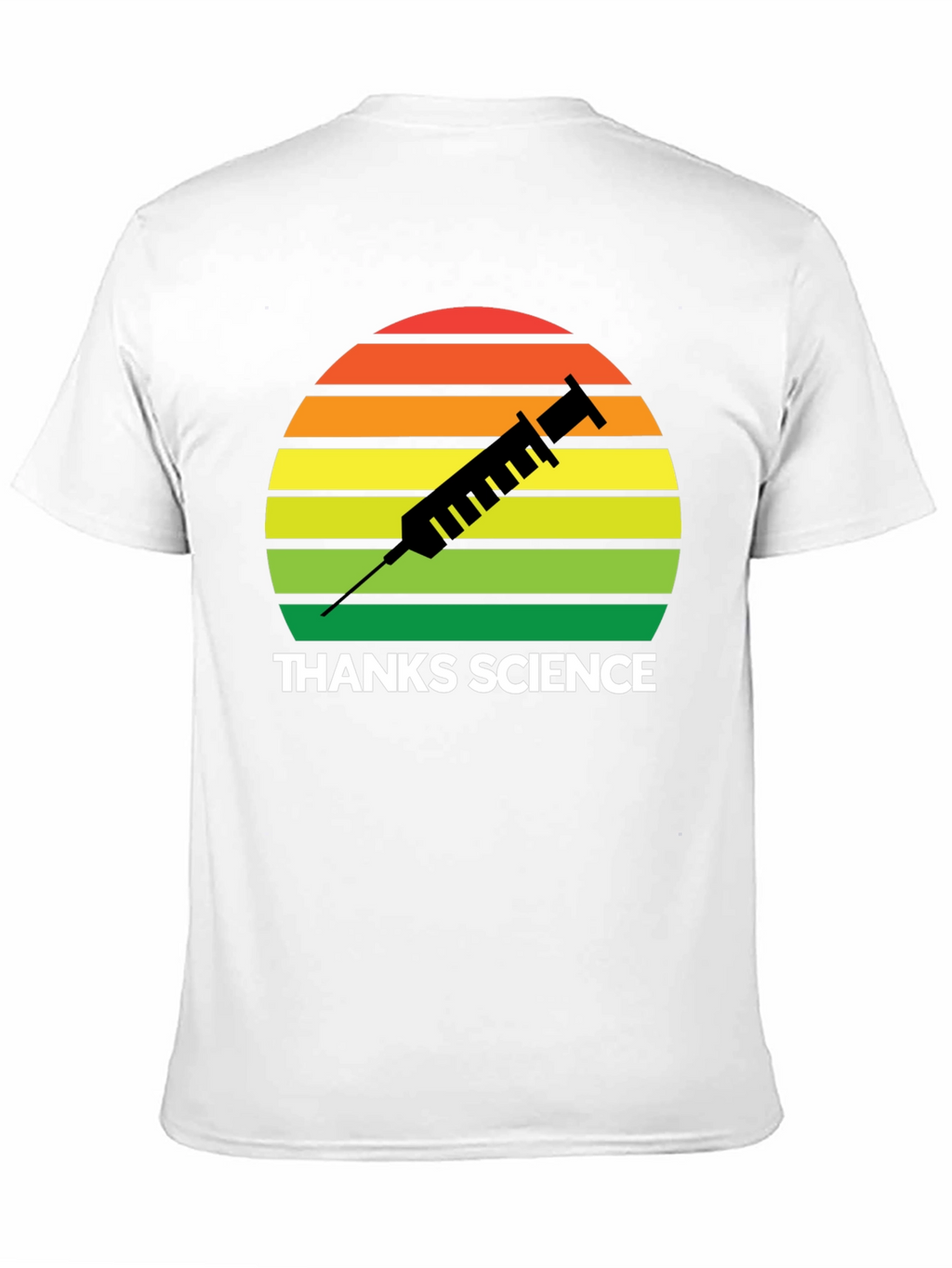 Thanks Science T-Shirt - Vaccine Graphic Tee