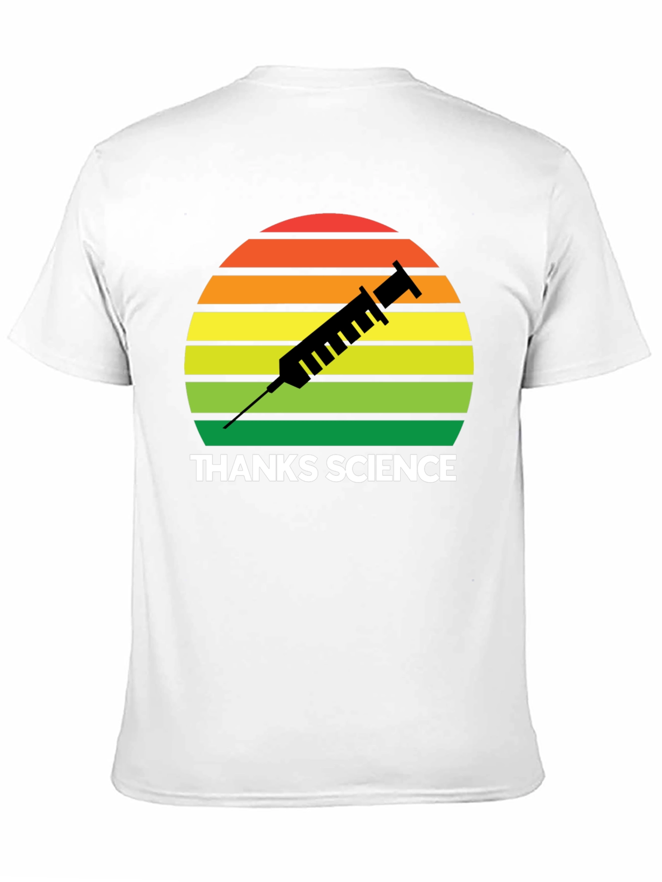 Thanks Science T-Shirt - Vaccine Graphic Tee