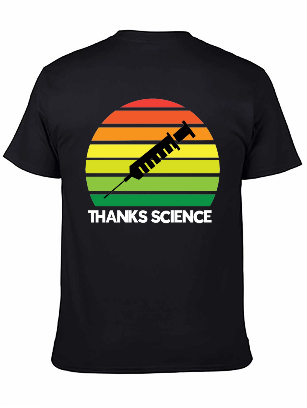 Thanks Science T-Shirt - Vaccine Graphic Tee