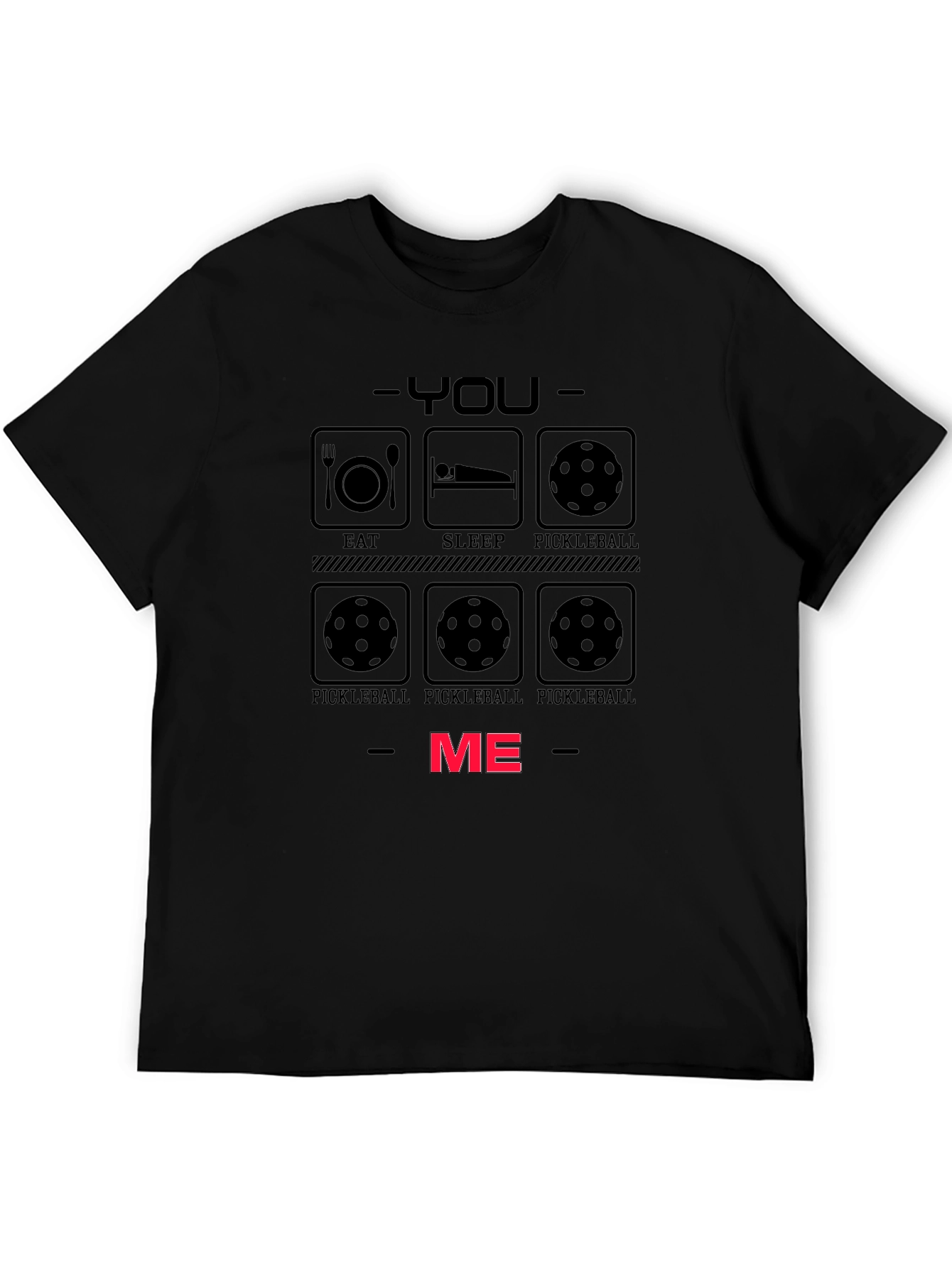 Pickleball Obsessed T-Shirt - Eat Sleep Pickleball Repeat Tee