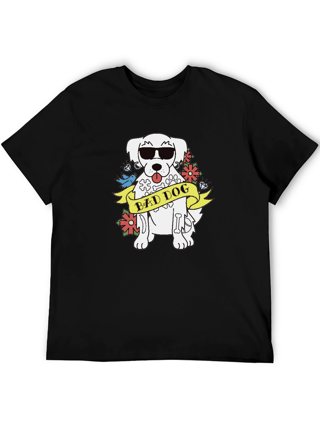 Bad Dog T-Shirt - Cool Canine Graphic Tee