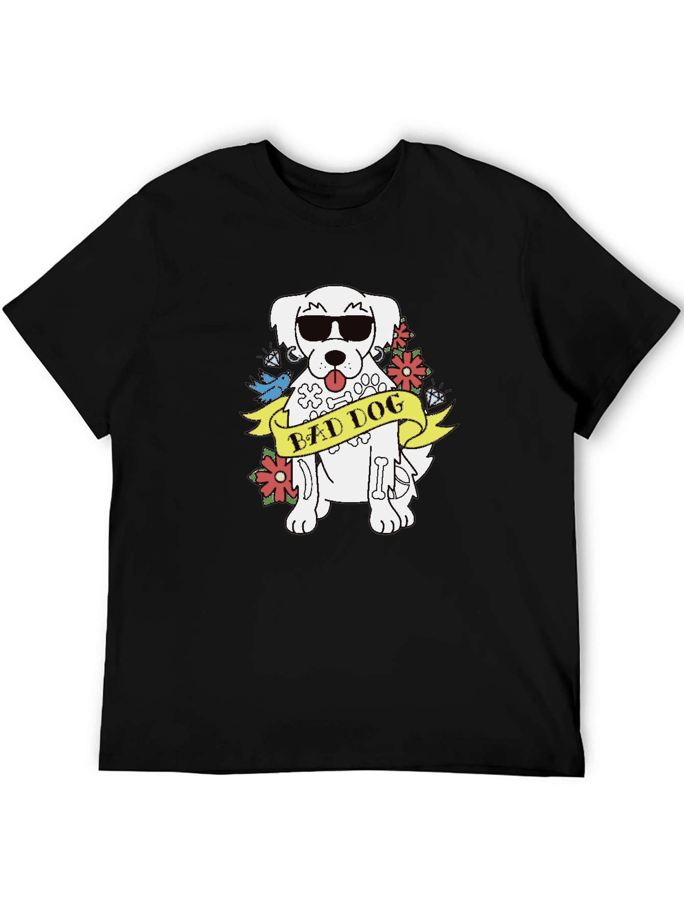 Bad Dog T-Shirt - Cool Canine Graphic Tee