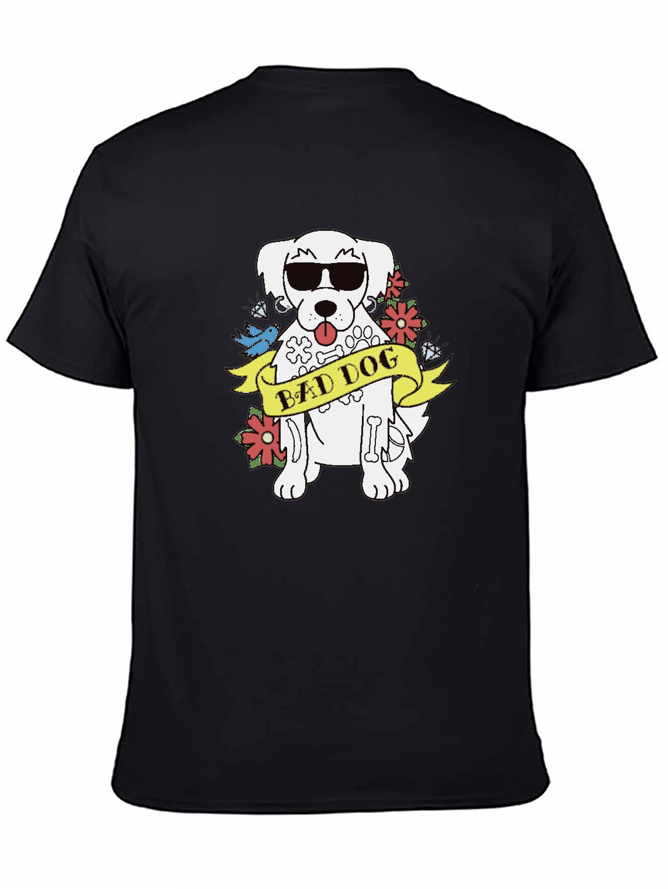 Bad Dog T-Shirt - Cool Canine Graphic Tee