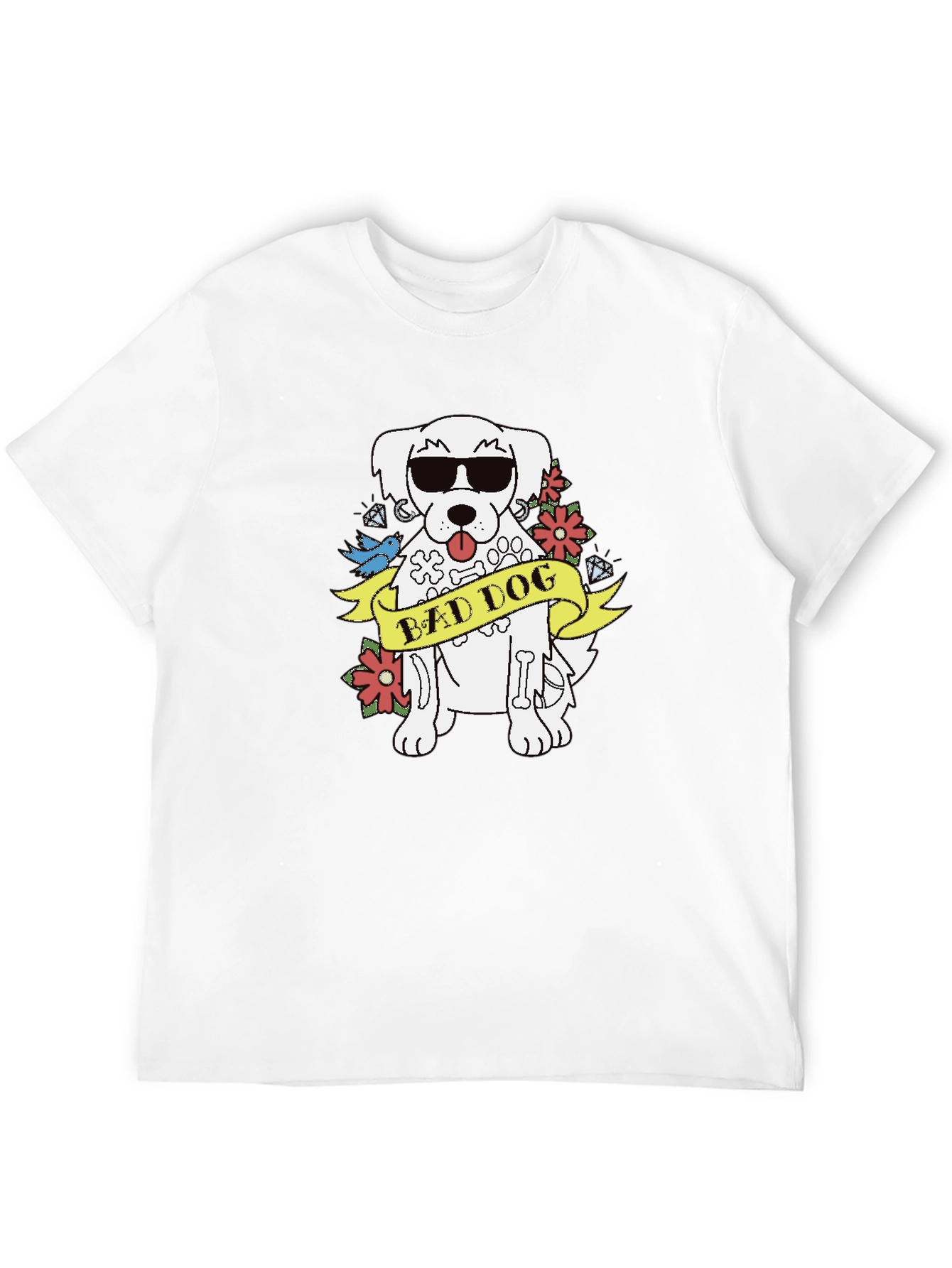 Bad Dog T-Shirt - Cool Canine Graphic Tee