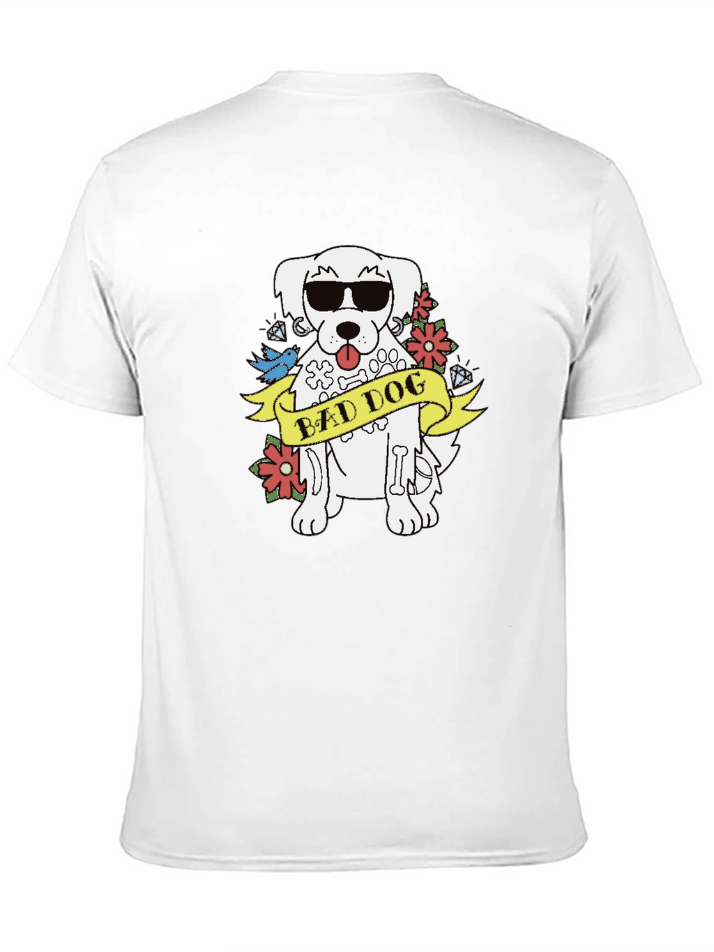 Bad Dog T-Shirt - Cool Canine Graphic Tee